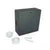 Surface-mount switch box, black