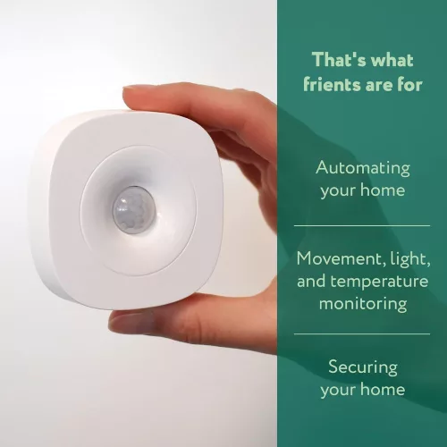 frient Motion Sensor Pro – PIR motion, illuminance and temperature sensor with tamper protection, Zigbee (MOSZB-140)