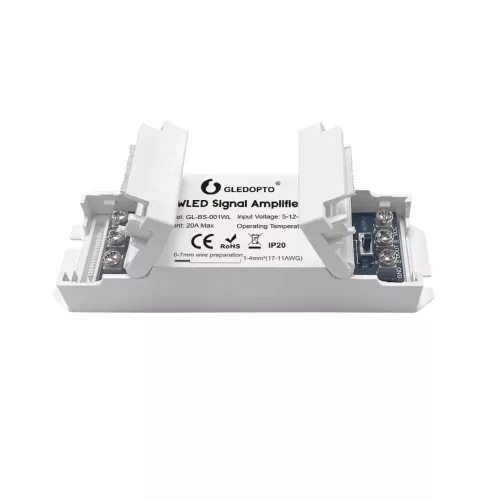 Gledopto  WLED Signal Amplifier – WLED digital LED signal repeater, 5–48V DC (GL-BS-001WL)