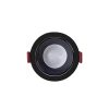 Gledopto GL-D-001P Zigbee Pro (Zigbee 3.0 + RF receiver) smart recessed LED downlight (450 lumens. IP33), with black frame