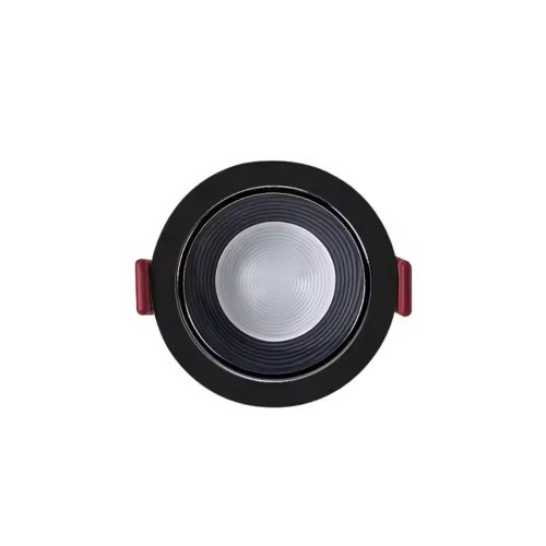 Gledopto GL-D-001P Zigbee Pro (Zigbee 3.0 + RF receiver) smart recessed LED downlight (450 lumens. IP33), with black frame