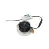 Gledopto GL-D-005P Zigbee Pro (Zigbee 3.0 + RF receiver) smart recessed LED downlight (1050 lumens. IP20), with white frame