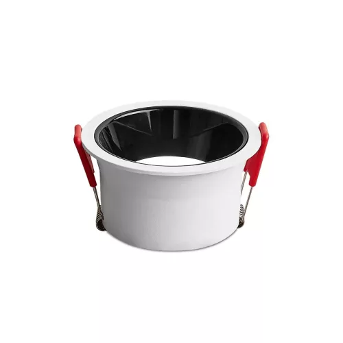 Gledopto GL-D-009P Zigbee Pro (Zigbee 3.0 + RF receiver) smart recessed LED downlight (800 lumens. IP40), with white frame