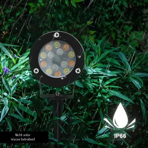 Gledopto GL-G-003P Zigbee Pro (Zigbee 3.0 + RF receiver) outdoor garden spot light RGB+CCT 24V
