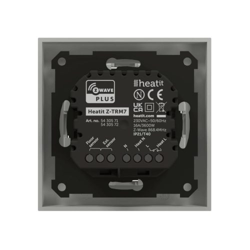 HeatIt Z-TRM7 – Thermostat, Z-Wave 800, white (5430571)