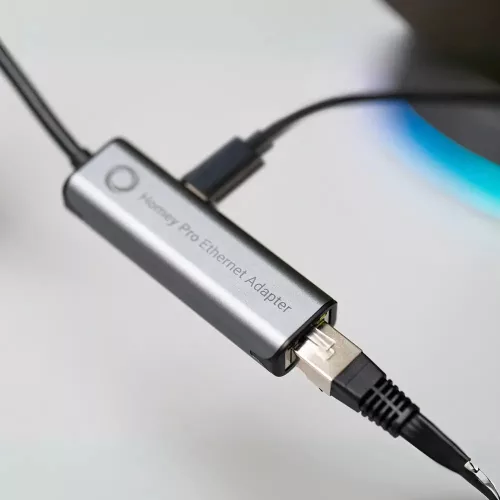 Homey Pro Ethernet adapter (accessory to Homey Pro hub)