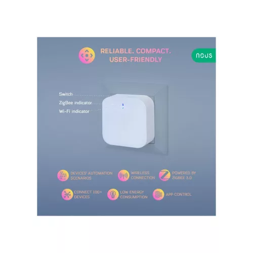 Nous E1 smart Tuya Zigbee gateway