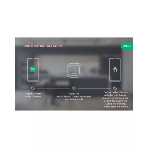 Nous E1 smart Tuya Zigbee gateway