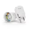 Nous A1T WiFi smart plug with power meter, factory installed Tasmota firmware and MQTT support (16A/3680W)