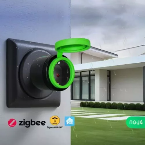 Nous A6Z Tuya Zigbee outdoor / bathroom (IP44) smart socket