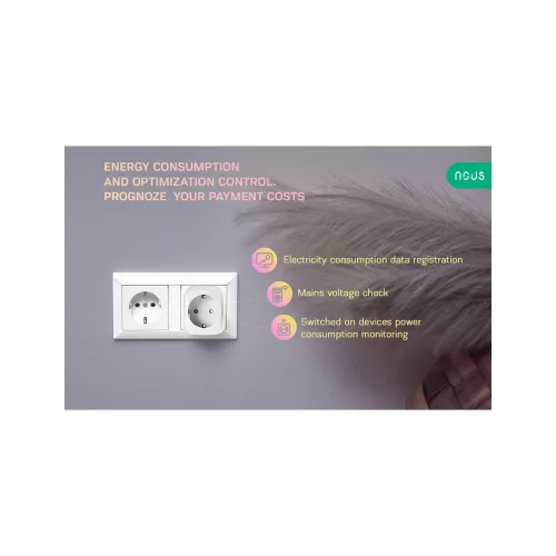 Nous A7 Tuya Wi-Fi smart plug (16A)