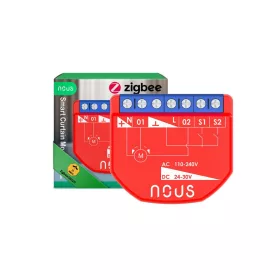   Nous B4Z smart Tuya Zigbee mini roller shutter controller relay module with switch input