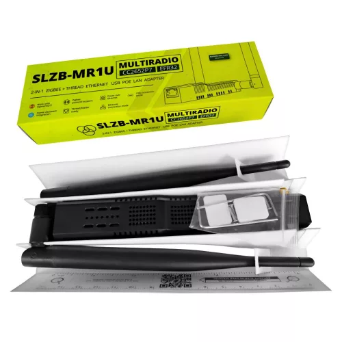 SLZB-MR1U – Zigbee+Thread Ethernet PoE USB LAN WIFI Adapter 