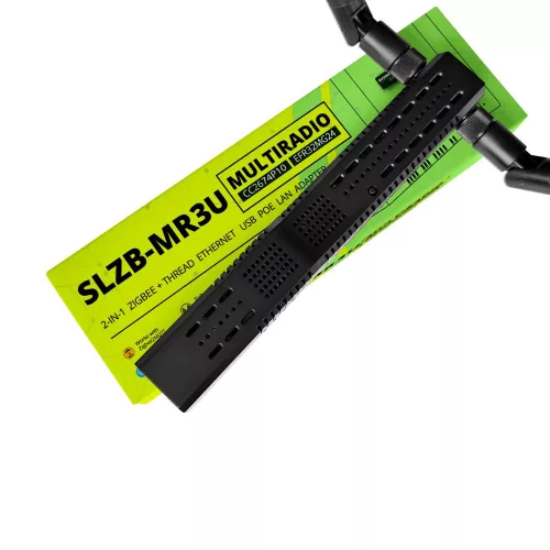 SMLIGHT SLZB-MR3U – Zigbee, Thread, Ethernet, PoE LAN, USB WiFi adapter (CC2674P10 + EFR32MG24) 