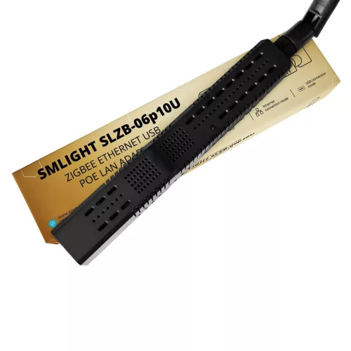 SMLIGHT SLZB-06p10U – adapter, Zigbee, Ethernet, PoE, USB, Wi-Fi,  Thread, Matter (CC2674P10)