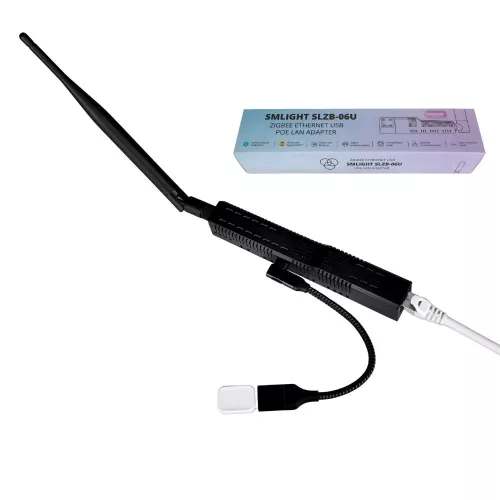 SMLIGHT SLZB-06U – Zigbee, Ethernet, PoE, USB, Wi-Fi adapter (CC2652P)
