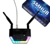 SMLIGHT SMHUB Premium  –  Multi-Radio Smart Home Hub, Zigbee, Thread, Wi-Fi, Bluetooth, Z-Wave, 4G/LTE, IR, Ethernet, Matter bridge, black, (P10+MG24)