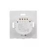 SmartWise B61 UNI Zigbee 3.0 + RF, 1-gang smart wall switch with universal wiring and physical push-button, WITHOUT FRONT PANEL