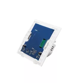   SmartWise B62 UNI Wi-Fi + eWeLink-Remote, 2-gang smart wall switch with universal wiring and physical push-button, WITHOUT FRONT PANEL