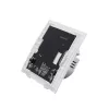 SmartWise B62 UNI Zigbee 3.0 + RF, 2-gang smart wall switch with universal wiring and physical push-button, WITHOUT FRONT PANEL