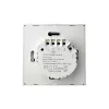 SmartWise roller shutter / shader / curtain smart switch, eWeLink compatible, with white touch glass front panel