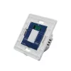 SmartWise T61 UNI Wi-Fi + eWeLink-Remote, 1-gang smart wall switch with universal wiring and touch switch, WITHOUT FRONT PANEL