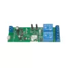 SmartWise 5V-32V Wi-Fi + Bluetooth 2-gang smart relay switch, NO/NC, dry contact, momentary, interlock, eWeLink compatible