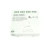 SmartWise 5V-32V Wi-Fi + Bluetooth 4-gang smart relay switch, NO/NC, dry contact, momentary, interlock, eWeLink compatible, in plastic case