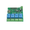 SmartWise 5V-32V Wi-Fi + Bluetooth 4-gang smart relay switch, NO/NC, dry contact, momentary, interlock, eWeLink compatible, in plastic case
