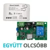 SmartWise 85V-250V AC Wi-Fi + eWeLink-Remote 1-gang smart relay switch, NO/NC, dry contact, momentary switch