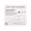 SmartWise 85V-250V AC Wi-Fi + eWeLink-Remote 4-gang smart relay switch, NO/NC, dry contact, momentary switch