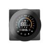 SmartWise WiFi smart thermostat, eWeLink app compatible, Type 'C' (dry contact), black front panel, colour touch display