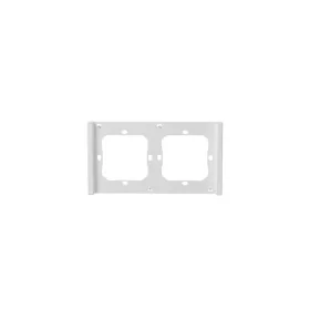   Sonoff 2 gang switch frame for M5-80 (SwitchMan) smart wall switches, white