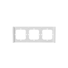   Sonoff 3 gang switch frame for M5-80 (SwitchMan) smart wall switches, white
