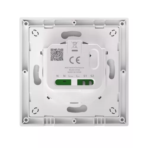 SONOFF E1GS Smart Wall Switch Enclosure for ZBMINIR2 / MINIR4 / MINIR4M (Neutral-Required）