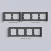 SONOFF SwitchMan M5 Wi-Fi / Matter smart wall switch, 2-gang, modular version, (new) gray (M5-2C-80M)