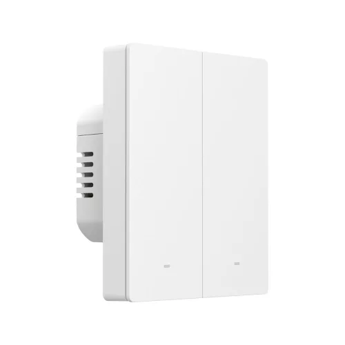 SONOFF SwitchMan M5 Zigbee smart wall switch, 2-gang, modular version, white (ZBM5-2C-80W)
