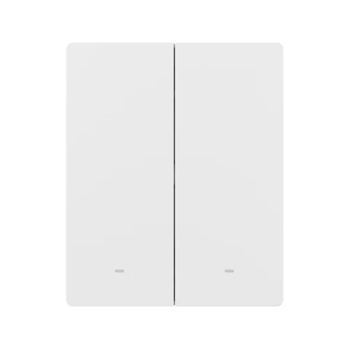 SONOFF SwitchMan M5 Zigbee smart wall switch, 2-gang, modular version, white (ZBM5-2C-80W)