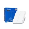 SONOFF SwitchMan M5 Wi-Fi / Matter smart wall switch, 2-gang, modular version, white (M5-2C-80W)