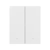SONOFF SwitchMan M5 Wi-Fi / Matter smart wall switch, 2-gang, modular version, white (M5-2C-80W)