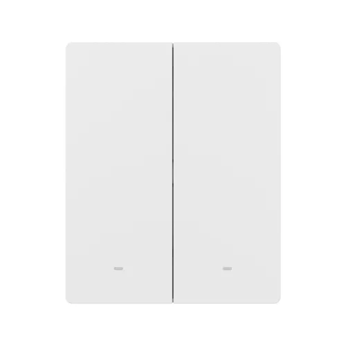 SONOFF SwitchMan M5 Wi-Fi / Matter smart wall switch, 2-gang, modular version, white (M5-2C-80W)