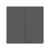 SONOFF SwitchMan M5 Wi-Fi / Matter smart wall switch, 2-gang, standalone version, (new) gray (M5-2C-86M)