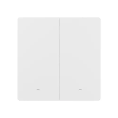SONOFF SwitchMan M5 Wi-Fi / Matter smart wall switch, 2-gang, standalone version, white (M5-2C-86W)