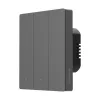 SONOFF SwitchMan M5 Wi-Fi / Matter smart wall switch, 3-gang, modular version, (new) gray (M5-3C-80M)