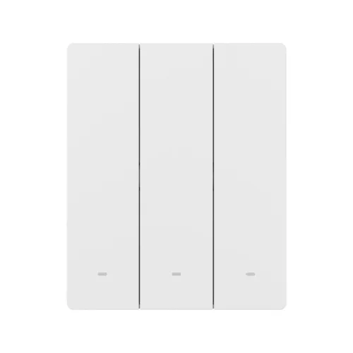 SONOFF SwitchMan M5 Wi-Fi / Matter smart wall switch, 3-gang, modular version, white (M5-3C-80W)