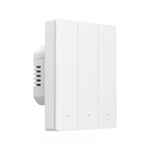 SONOFF SwitchMan M5 Wi-Fi / Matter smart wall switch, 3-gang, modular version, white (M5-3C-80W)