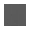 SONOFF SwitchMan M5 Wi-Fi / Matter smart wall switch, 3-gang, standalone version, (new) gray (M5-3C-86M)