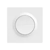SONOFF Orb-ZBW2L 2-Gang Zigbee Smart Switch (No Neutral) – dual-channel, live-wire only switch, Zigbee, white (MINI-ZB2GS-L-E)