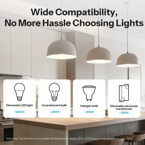 SONOFF Orb-ZBDIM Zigbee Dimmer Wall Switch – dimmer switch with power monitoring, Zigbee, white (MINI-ZBDIM-E)