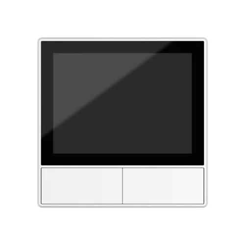 Sonoff NSPanel WHITE 2-gang smart WiFi wall switch with LED panel, thermostat and smart scene switch feature